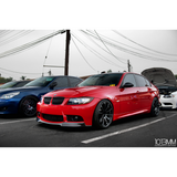 BMW E9X CARBON FIBER FRONT LIP FOR E9X M3 STYLE FRONT BUMPER