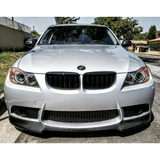 BMW E9X CARBON FIBER FRONT LIP FOR E9X M3 STYLE FRONT BUMPER