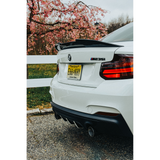 EuropeanCF BMW 2 Series F Chassis CS Style carbon fiber trunk spoiler