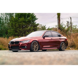 EuropeanCF BMW F30 3 Series - Carbon Fiber M-Tech front bumper Varis Style Lip