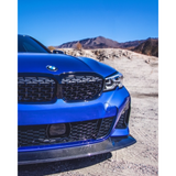 EuropeanCF BMW G20 3 Series - M Sport JHP Carbon Fiber front bumper lip