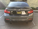 EuropeanCF BMW 2 Series F chassis M4 Style carbon fiber spoiler