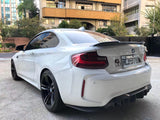 EuropeanCF BMW 2 Series F Chassis CS Style carbon fiber trunk spoiler